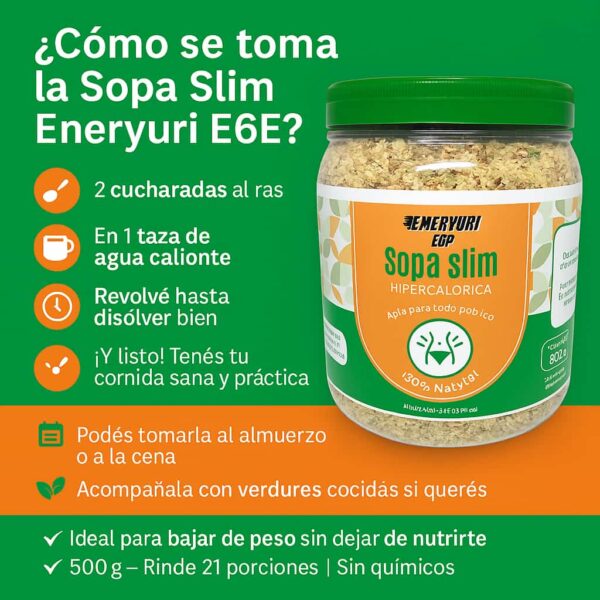 Sopaslim Adelgazante Más Energía 2kg - Image 9
