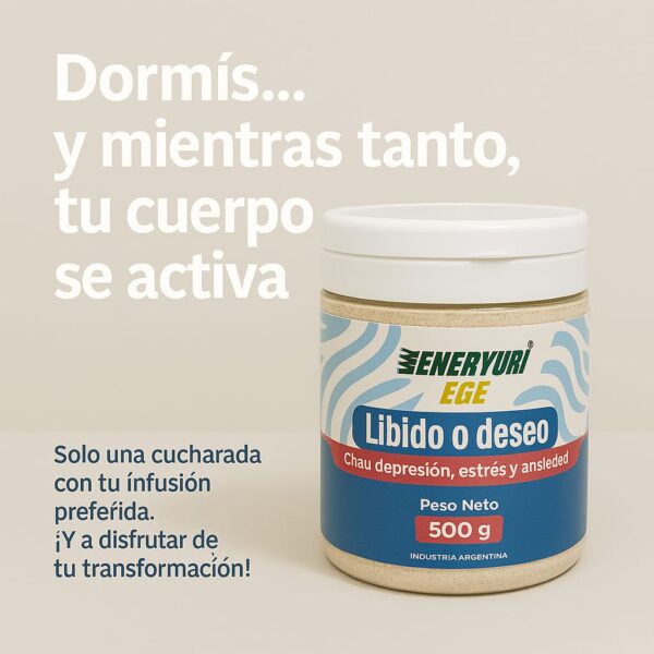 Líbido y Deseo Excelente 500gr - Dura 2 Meses - Image 4